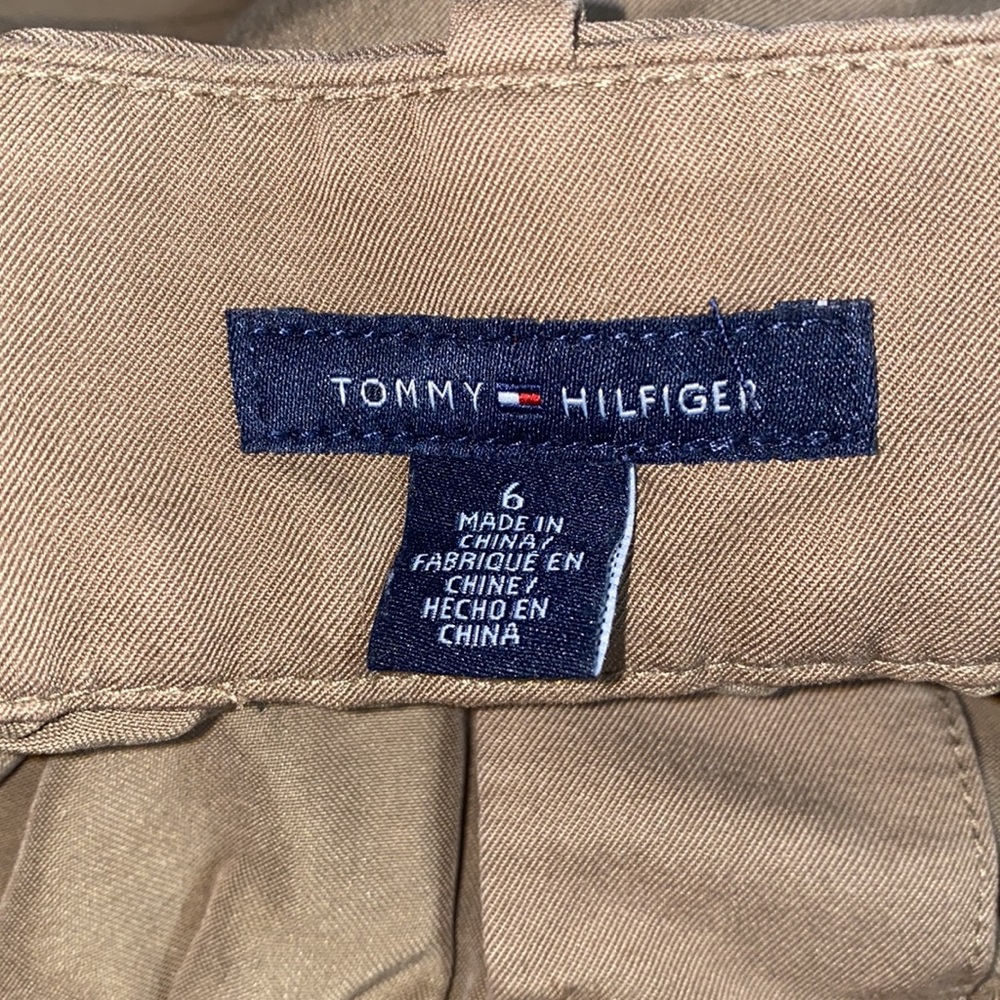 💋Tan Tommy Hilfiger Button up skirt with belt! - Picture 6 of 6